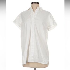 J.Jill POPOVER TUNIC IN White Small